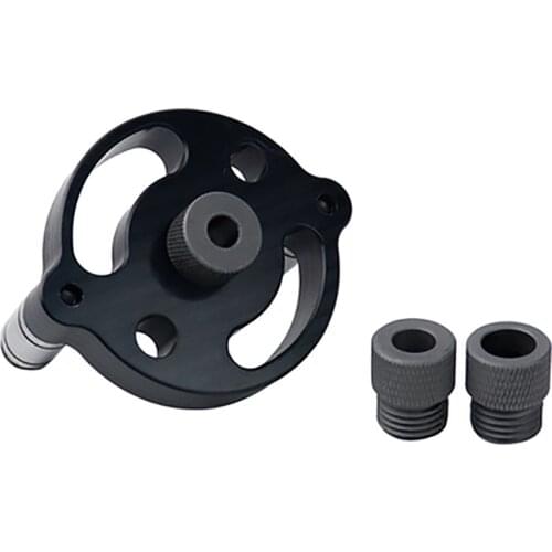 Woodworking Vertical Positioner Clamp Aluminum Alloy Hole Puncher Locator 6/8/10mm Center Punching Tool for Carpenter