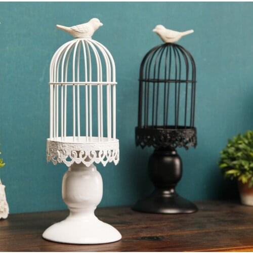 Table Candle Holder Plating Metal Candlestick Geometric Round Romantic Candle Holder for Wedding Dinner Decorat ZZT023