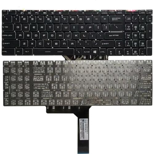 New for MSI MS-1782 MS-1795 MS-16L1 MS-16J3 laptop US keyboard Non-backlit film