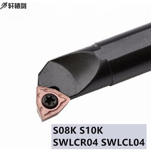 S08K S10K SWLCR04 SWLCL04 SWLCR Lathe Tool, CNC Shank Turning , Drill Pipe WCMT0402