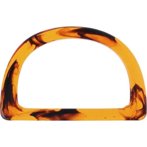 Resin Purse Frame Bag Handle DIY Handbag Purse Making Bag Shopping Tote Crossbody Shoulder Bag