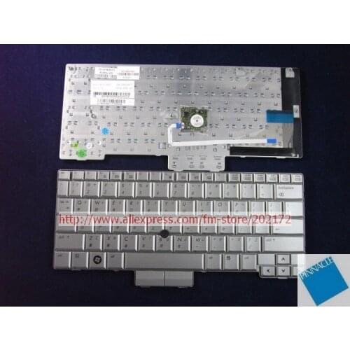 Brand New Silver Laptop Notebook Keyboard 501493-AB1 502836-AB1 For HP Compaq 2730P series (Taiwan) 100% compatiable us
