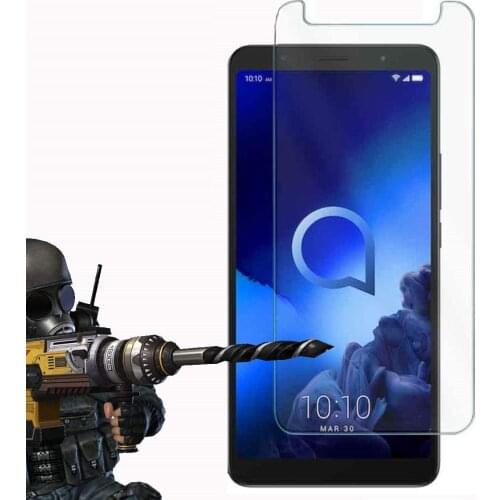 Tempered Glass For Alcate 3C 2018 Glass 9H 2.5D Protective Film Explosion-proof Clear LCD Screen Protector Phone Cover