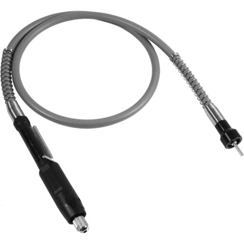 1 Set 3.2mm Universal Flexible Grinder Tool Shaft Extension Cord Shaft for Rotary Grinder Tool + M8 Keyless Chuck Clamping