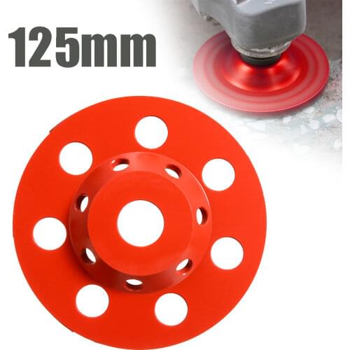 1pc Diamond Grinding Cup Wheel Double Turbo Concrete Screed Angle Grinder For Garden Tools 125mm