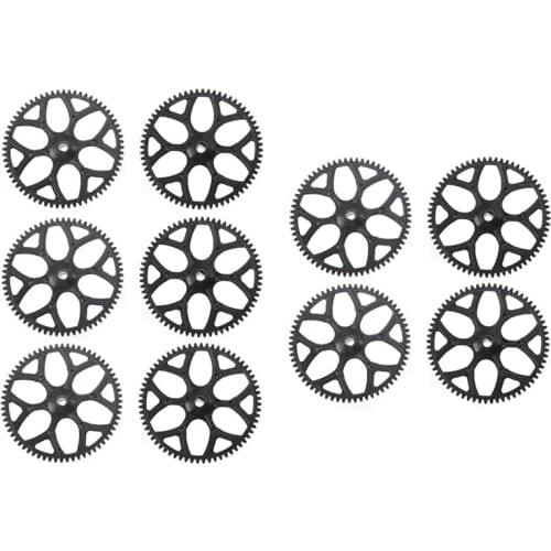10Pcs Main Gear for WLtoys V911S V977 V988 V930 V966 XK K110 RC Helicopter Airplane Drone Spare Parts Accessories