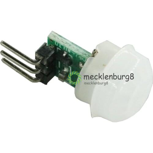 10 pieces. Mini IR Pyroelectric Infrared PIR Human Motion Sensor Automatic Detector Module AM312 Sensor DC 2.7 to 12 V