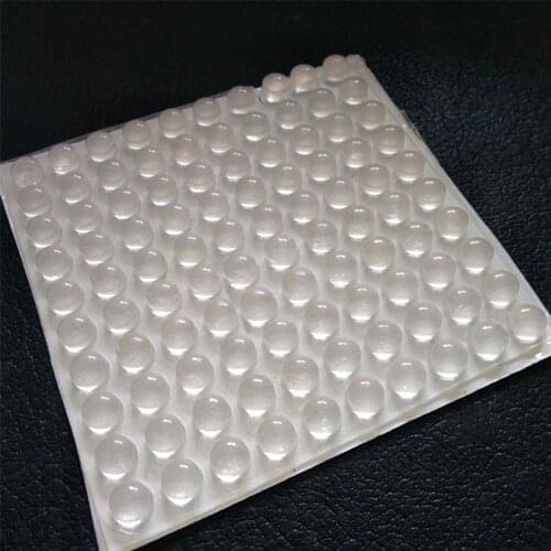 200PCS 6*4MM CABINET BUMPERS DRAWER BUMPERS PADS,SELF-ADHESIVE CLEAR RUBBER FEET TINY BUMPONS FOR FURNITURE TABLE LAPTOP