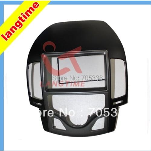 Car refitting DVD frame,DVD panel,Dash Kit,Fascia,Radio Frame for 08-11 HYUNDAI I30 AUTO AIRCON(KOREA LEFT),2DIN
