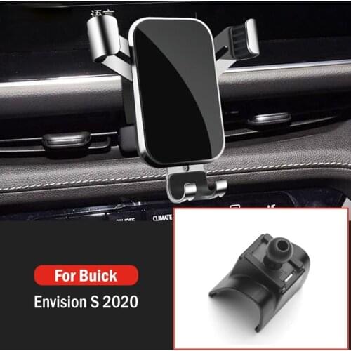 Car Mobile Phone Holder Air Vent Mount GPS Stand Gravity Navigation Bracket For Buick Envision S 2020 Car Accessories