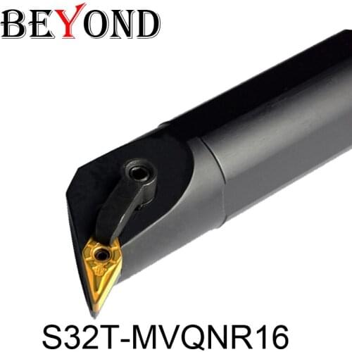 BEYOND MVQNR MVQNL S32T-MVQNR16 S32T-MVQNL16 Internal Turning Tool Holder CNC Ferramentas Torno Lathe Cutter Tools VNMG160404
