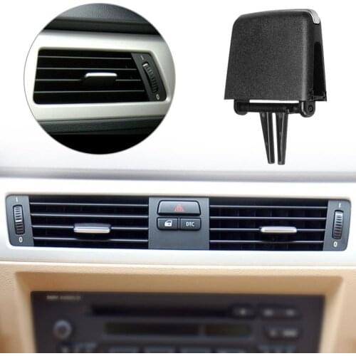 Black Car Front A/C Air Conditioning Vent Outlet Tab Clip Repair Kit for 05-12 BMW 3 Series E90 Car Replacement Parts