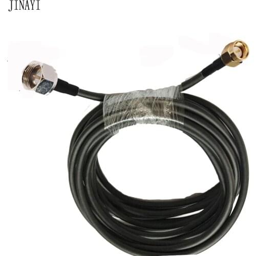 F male to SMA Male RF Pigtail Coaxial Cable RG58 50-3 3m 10m 15m