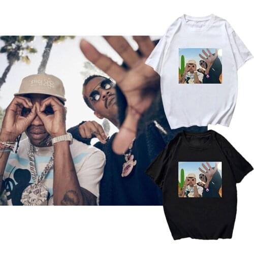 Funny Travis Cartoon Harajuku Printing T Shirts 2021 New Creative Design Male Tops Summer Hip-hop Hipster Oversized Short-sleev