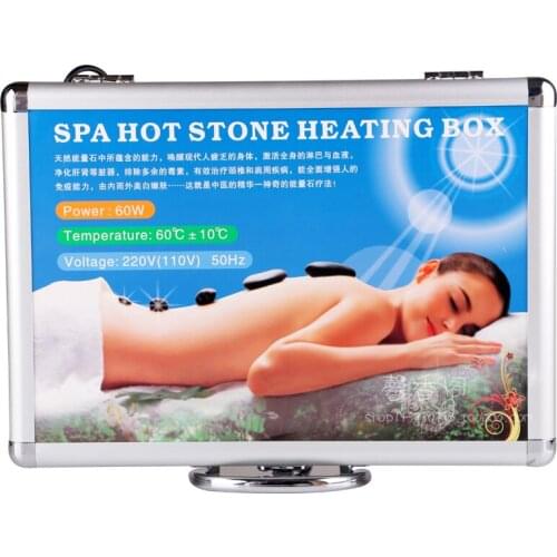 Stone massge Heater box / heater bag ,220V for heating essential oil hot stone SPA massage (only case not including stones)