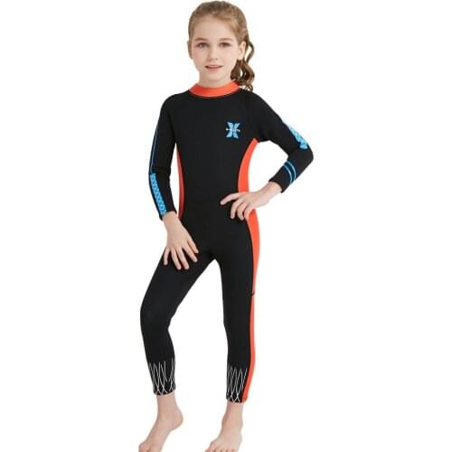 Wetsuits Kids Youth Full Body Diving Suits Long Sleeve Surfing Swimming Jumpsuit