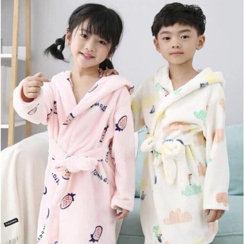 JIANDIAN Bathrobes For Girls
