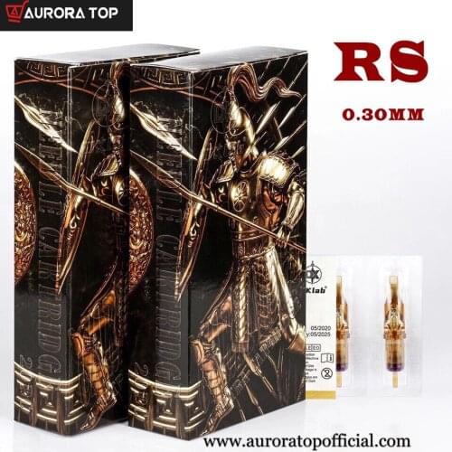 20pcs High Quality Dklab Tattoo Cartridge Needles 0.30mm Round Shader 1003RS 1005RS 1007RS 1009RS 1011RS 1013RS 1015RS