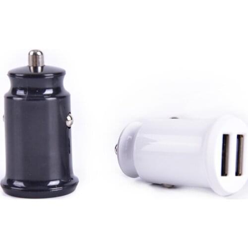 Mini USB Car Charger Quick Charge Input 12-24V / 2.4A Output 5V/3A Fast Charging Charger For Mobile Phone