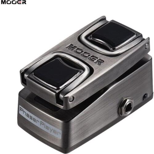 MOOER WPH1 Phaser Player Guitar Pedal Digital Phaser Guitar Effect Pedal Pressure Sensing Switch True Bypass Full Metal Shell