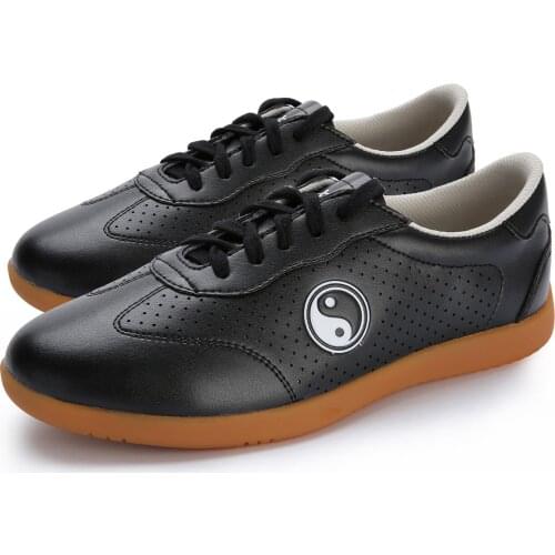 Male Summer Ventilation Taiji Boxing A Martial Art Shoe Woman Ox Tendon Bottom Quinquagenarian Practice Shoe Performance Shoe
