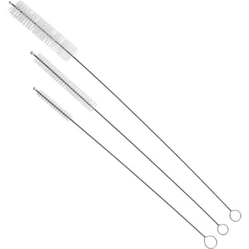 Drinking Straw Cleaning Brush Multifunction 3 Pcs Stainless Steel 20 Oz/30 Oz Drinking Straws Cleaning Brush HouseHold Cleaning