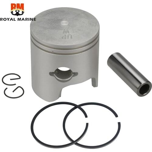 6H4-11635-01-00 Piston set (0.25Mm O/s) for Yamaha outboard 2 stroke 25HP 40HP 50HP 6H4-11635 6H4-11635-01 boat engine parts
