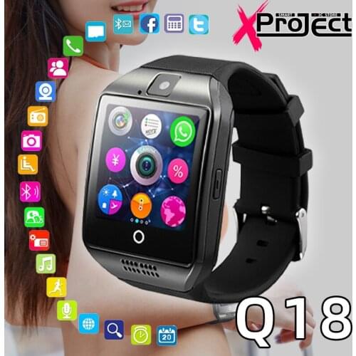 Smart watch Q18 Camera Bluetooth smartwatch 2020 SIM TF Card Women Mens Watches Fitness Bracelet pk amazfit neo gts gt08 A1 X6