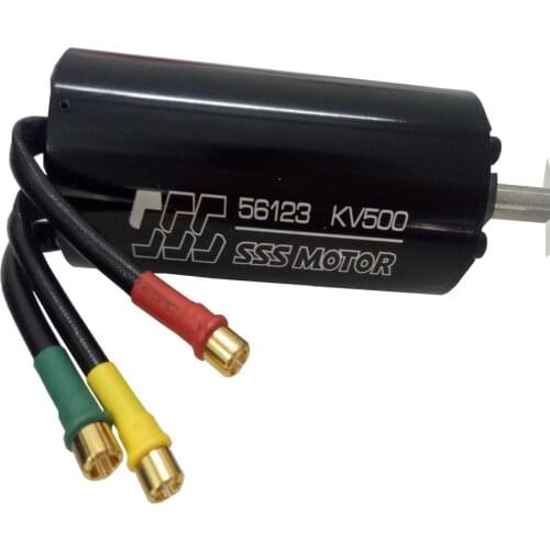 SSS 56123 Motor 230KV and 500KV Brushless Motor 6 Poles For surfboard RC Marine Boats