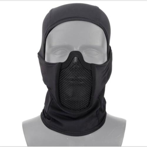 Tactical mask hunting shooting protective mask headgear full face war game military paintball mask motorcycle mask