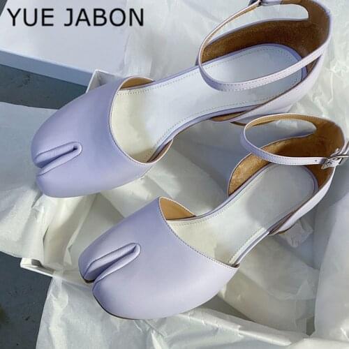 Tabi ninja shoes black leopard woman buckle strap split toe platform Casual Shoes Top Design Women low-top Chunky Sneakers