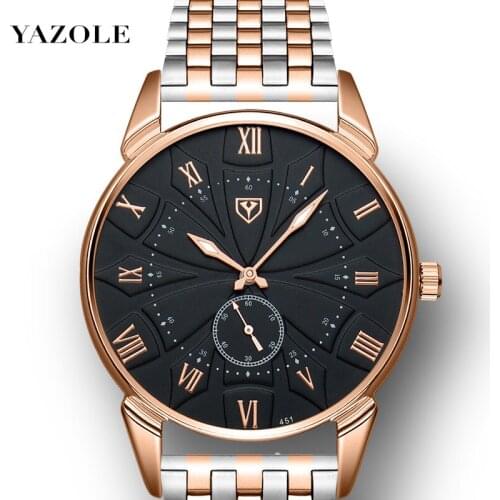 2020 Top Brand Luxury Luminous Men Watch Leather Waterproof Sports Wristwatches Male Clock Relogio Masculino YAZOLE Mens Watches