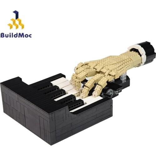 Buildmoc Creator Toys Playing Piano Music Concert Playing Creative Model Assembly Toys Building Blocks Creator Boys Girls Gifts
