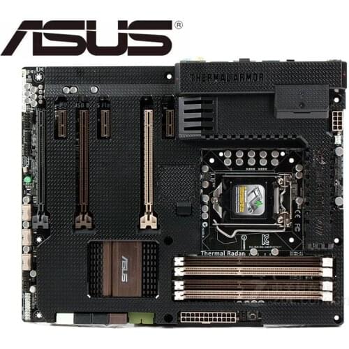 For ASUS SABERTOOTH Z77 original motherboard DDR3 LGA 1155 USB2.0 USB3.0 32GB for 22/32nm CPU Z77 used Desktop motherboard
