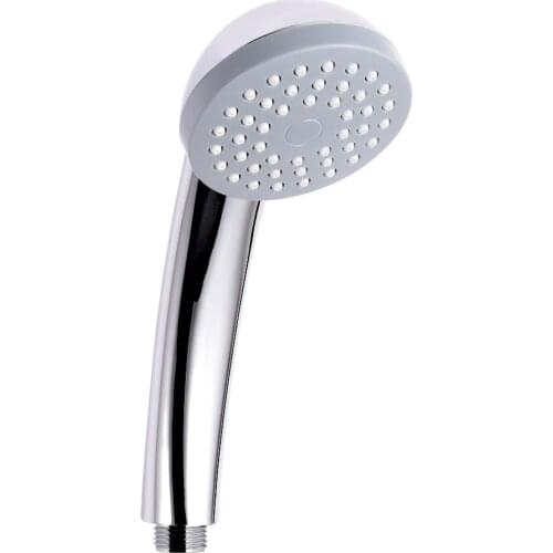 Economic Type Plastic Chrome Single Function High Pressure Water Saving Bathroom Hand Shower Head