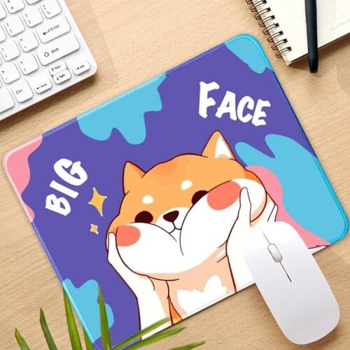 Mouse pad thickening cute girl cartoon large computer desk pad small student gaming gaming comfort soft foldable