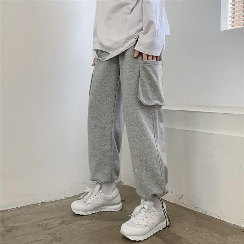 Mens Sports Pants Summer Jogging Pants Loose Fashion Straight Leg Casual Pants New Mens and Womens Streetwear 2021