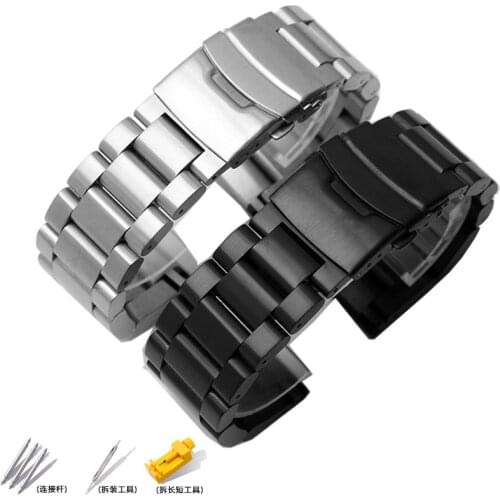 22mm 24mm 26mm Stainless Steel Man Watch Band For Tissot T035 Couturier Watch Strap Brand Watchband T035617 T035439A Bracelet