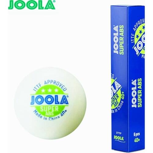 JOOLA Table Tennis Ball 3-star Super ABS New material Seamed Plastic 40+ poly ping pong balls tenis de mesa