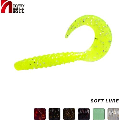 NOEBY 8Pieces 8cm 4.3g Silicone Baits 2021 Pesca Leurre Peche Wobblers Soft Fishing Lures 4103