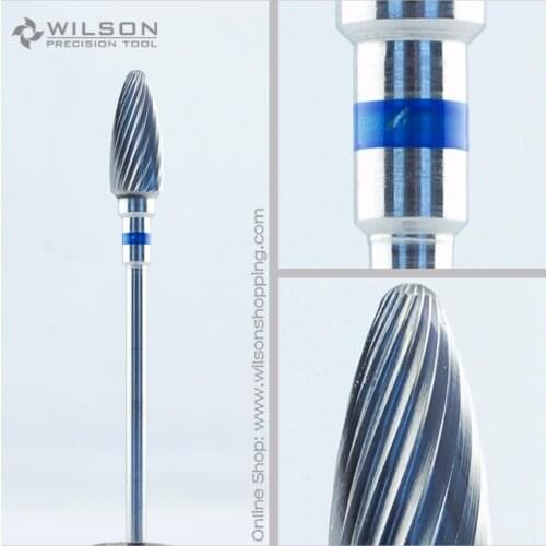 Plain Cut - Standard(5000922) - ISO 175 - Tungsten Carbide Burs - WILSON Carbide Nail Drill Bit&Dental Burs
