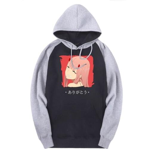 Cartoon Girl Solid Raglan Hooded Sweatshirts Men Fleece 2020 Pullovers Winter Fleece Hoodies Male Hip Hop Kpop Moleton Masculino