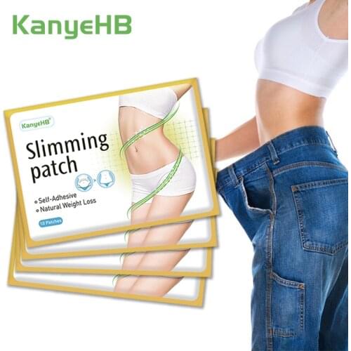 40pcs/4bags Slimming Patch Fast Burning Fat&Belly Slim Lose Weight Products Natural Herbs Navel Sticker Body Shaping Patche