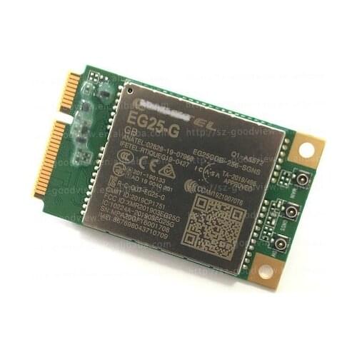 Quectel 4G IOT LTE Cat 4 MODULE EG25-G MINI PCIE M2M GPS GNSS Moduels EG25 EG25GGB-MINIPCIE-S