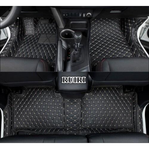 High quality! Custom special car floor mats for Mitsubishi Outlander Sport 2018-2011 waterproof carpets for Outlander Sport 2016