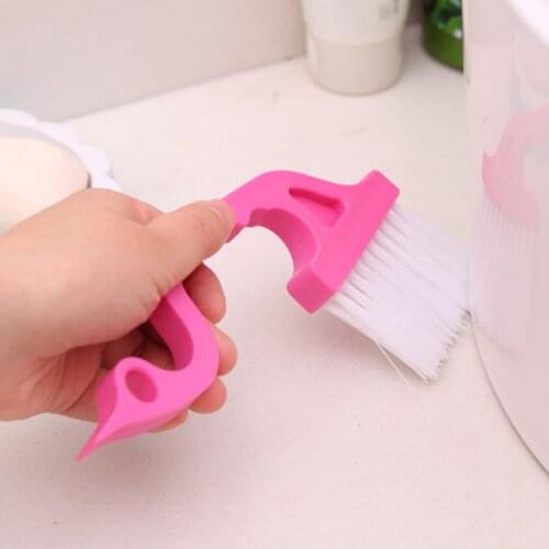 1 Pcs Multipurpose Window Groove Cleaning Brush Keyboard Nook and Cranny Dust Small Shovel Window Track Cleaning Brush