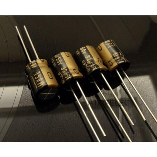 1pc NEW Nichicon MUSE KZ 33uF/50V Electrolytic Capacitors Hi-Fi Audio