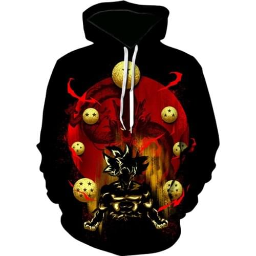 2021 Strong Goku 3D Hoodies Men Women New Autumn Pullover Hooded Tops Casual Outwear 2021 Hoodie Sweatshirt