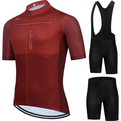 Men Cycling jersey 2021 Summer Short Sleeves Bicycle Clothing Breathable Mtb Cycling Set Triathlon Uniforme Men Ropa De Ciclismo