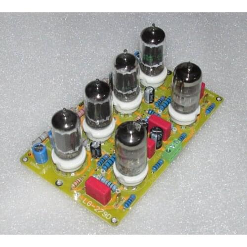 6N2 + 5686 beautiful sound Dynaco American Dali amplifier push-pull line amplifier board stereo LG279B 8W + 8W